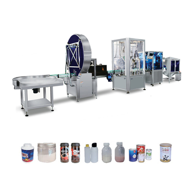 Catena di imballaggio automatica della proteina della medicina del sesamo linea dell'imbottigliamento della polvere del caffè