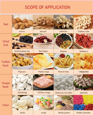 Frutti automatici Chips Multihead Weigher Packing Machine della macchina imballatrice di Candy