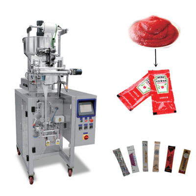 Materiale da otturazione volumetrico liquido della salsa di peperoncini rossi della macchina di rifornimento del pistone del ketchup piccolo