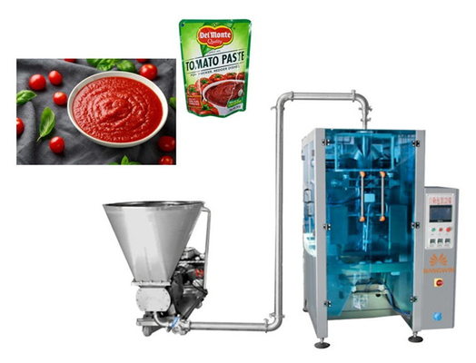 Bagger verticale liquido completamente automatico Machine della macchina di rifornimento del grande ketchup 5kg