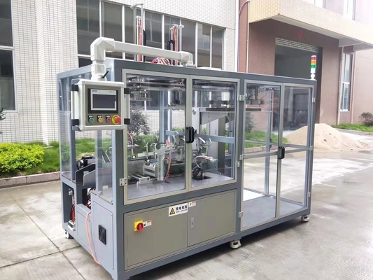 Cartone di sigillatura della macchina del contenitore inferiore automatico di fermaglio che erige macchina