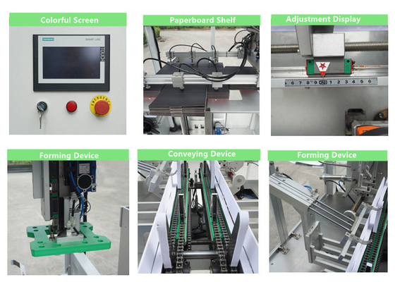 Forma di costruzione degli aerei del cartone di Tray Folding Box Machine Ridgid del cartone