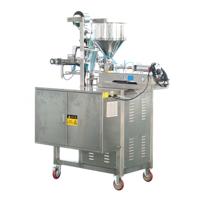 Materiale da otturazione volumetrico liquido della salsa di peperoncini rossi della macchina di rifornimento del pistone del ketchup piccolo