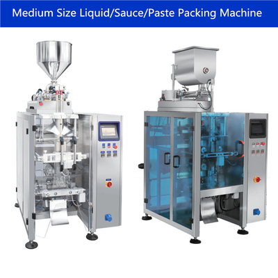 Bagger verticale liquido completamente automatico Machine della macchina di rifornimento del grande ketchup 5kg