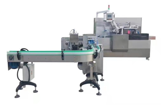 Macchina imballatrice d'inscatolamento del grano di pugilato dell'inserzione della falda della macchina dell'alimento caldo automatico della colla