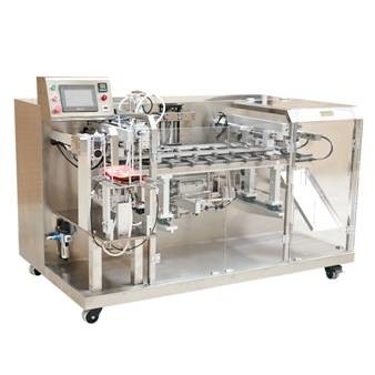 Chiusura lampo orizzontale quotidiana della borsa del rinforzo della macchina imballatrice del sacchetto del supporto di Premade della polvere