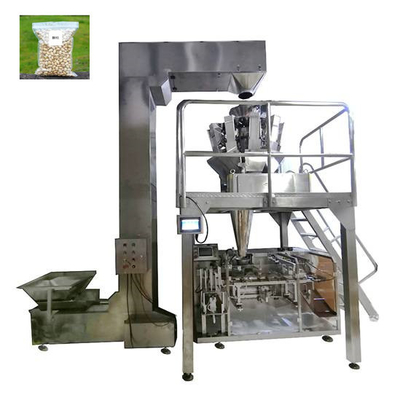 Orizzontale rotatorio del sacchetto di Premade dell'impacchettatrice del prodotto alimentare dei granelli 1000g