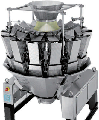 macchina imballatrice del pesatore 2000g della macchina imballatrice 16 delle teste della polvere verticale lineare di Vffs