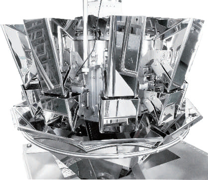 macchina imballatrice del pesatore 2000g della macchina imballatrice 16 delle teste della polvere verticale lineare di Vffs