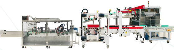 Macchina di rifornimento completamente automatica del contenitore di cartone del tessuto della macchina imballatrice del sapone del guanto