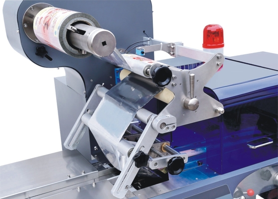 Impacchettatrice automatica orizzontale del cuscino del dolce del biscotto dell'impacchettatrice dell'alimento