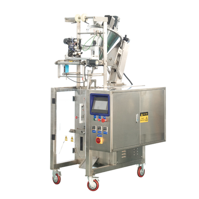 Piccola dimensione automatica verticale della macchina imballatrice 0-330ml della polvere della bustina Sus304